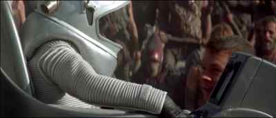 Pericles. A better landing than me. - Planet of the Apes