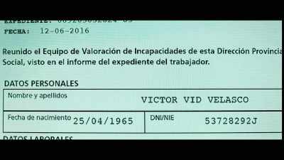 PERMANENT DISABILITY
VÍCTOR VID VELASCO - Unknown Origins
