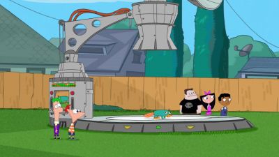 Perry growling Oh there you are Perry - Phineas and Ferb