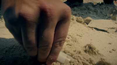 PERRY: That same sand material - One Strange Rock