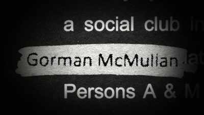 Person M was Alan Taylor, - No Stone Unturned
