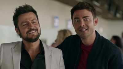 [Pete chuckles smugly] - The Groomsmen: First Look