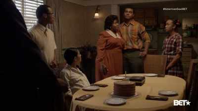 - Pete. How you doing?
- From the looks of things, - American Soul