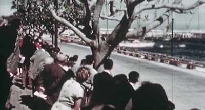Peter had a nice accident
when his car went into the harbor. - Ferrari: Race to Immortality