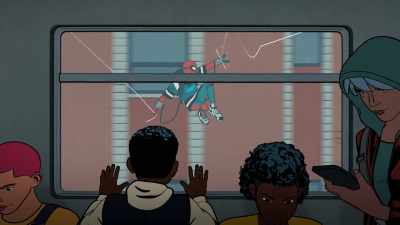 [Peter exclaims, yelps] - Your Friendly Neighborhood Spider-Man