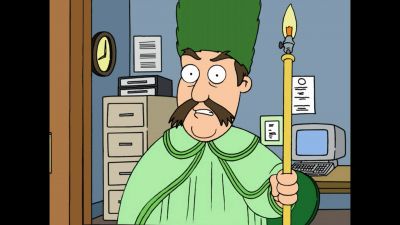 PETER Excuse me We're here to see the dean - Family Guy