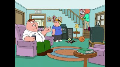 Peter give Chris a spanking - Family Guy