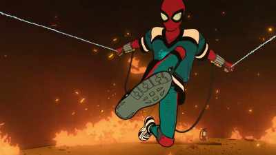 [Peter grunting] - Your Friendly Neighborhood Spider-Man