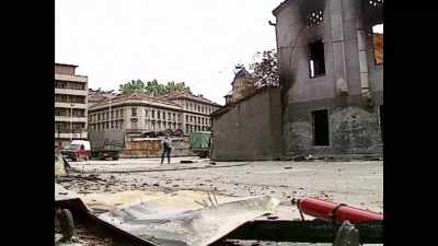 [Peter] In the early days
in Sarajevo, - Never Look Away