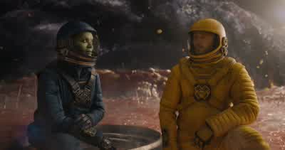 Peter you know this is an open line rightWhatWe're listening to everything you're sayingAnd it is painfulAnd you're just telling me nowWe were hoping it would stop on its ownBut I switched it over to privateWhat color button did you pushBlue for the blue - Guardians of the Galaxy Vol. 3