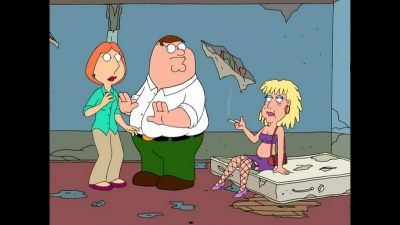 Peter there's a hooker on the bed - Family Guy
