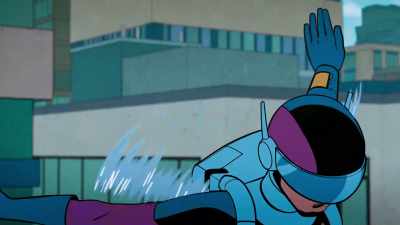 - [Peter] Whoa! Whoa!
- [crowd gasping] - Your Friendly Neighborhood Spider-Man