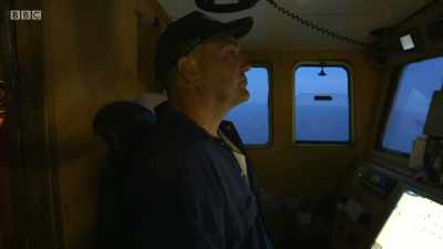 Peter will tow his trawl for the
next four hours before hauling. - Cornwall: This Fishing Life