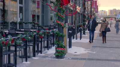 Peter's not much
for the holidays. - Mistletoe & Menorahs
