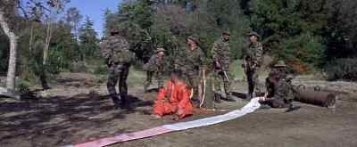PETERSEN:
Colonel, l hear the plane. - The Green Berets