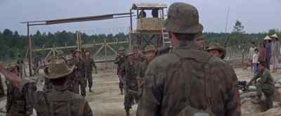 PETERSEN: Weapons check
in 30 minutes! Fall out! - The Green Berets