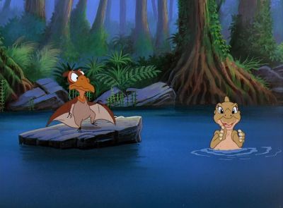 Petrie you are flyer not a swimmer - The Land Before Time III: The Time of the Great Giving