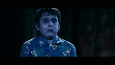 -Petrificus totalus.
-(wand zaps) - David Holmes: The Boy Who Lived