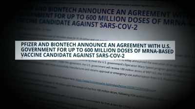 Pfizer-biontech is
first to announce - The Vaccine: Conquering COVID