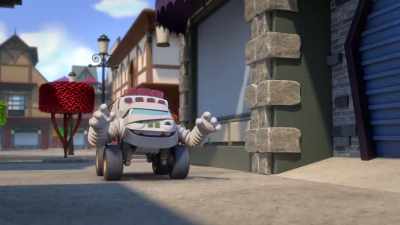 [Phantom Song playing] - Mighty Monsterwheelies