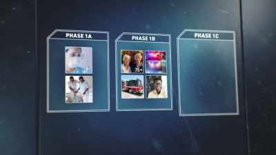 Phase 1c includes
65- to 74-year-olds, - The Vaccine: Conquering COVID