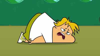 Phew. Catching worms is way
harder than I thought! - Total DramaRama