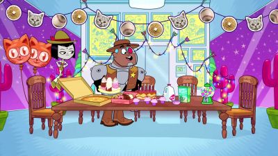 Phew, doggie,
look at this spread. - Teen Titans Go!