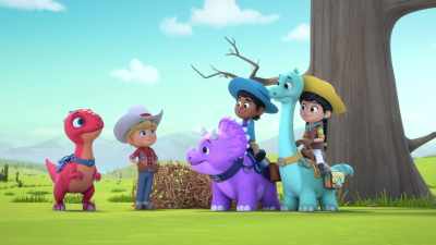 Phew! Gracias, hermano. - Dino Ranch