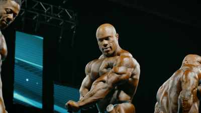 PHIL: And all I remember
saying is, "This is yours." - Breaking Olympia: The Phil Heath Story