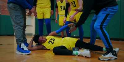 Phil. Drew.
We gotta get him up. Slowly. - Swagger