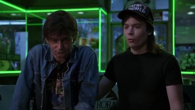Phil what are you doing here You're partied out man again - Wayne's World