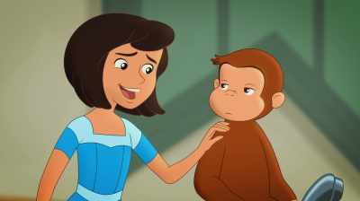 Philippe,
I'm glad you're home
safe and sound. - Curious George: Royal Monkey