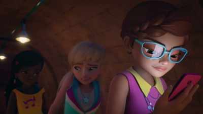 [PHONE BEEPING] - LEGO Friends: Girls on a Mission