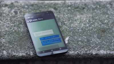 - [phone beeping]
- _ - Imposters