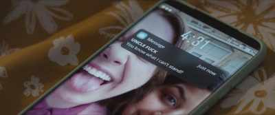 [phone beeping]. - Aftertaste