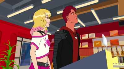 (PHONE BEEPS) - Marvel Rising: Playing with Fire