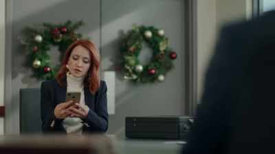 -[phone buzzes]
-Exception one-- - All I Need for Christmas