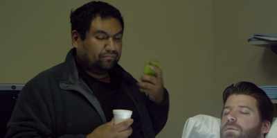 [phone buzzes] - Safe House