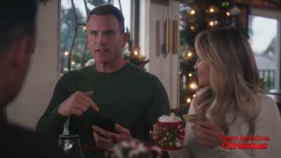 [phone buzzes] - My Christmas Hero