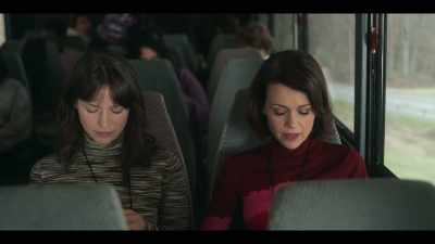 [phone buzzing] - The Girls on the Bus