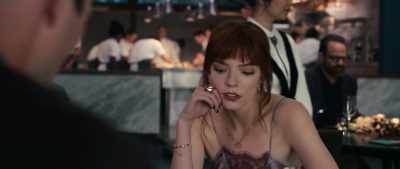 (PHONE CAMERA SHUTTER
CLICKING)
MARGOT: You know, - The Menu