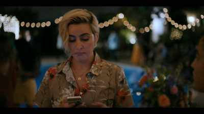 [phone chimes] - The L Word: Generation Q