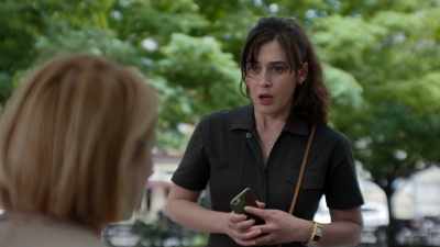 [ Phone clicking ]
LIBBY: "Delayed further. - Fleishman Is in Trouble