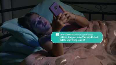 (phone dings) - Mommy's Little Star
