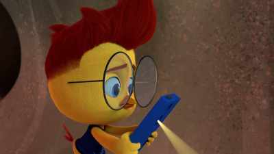 -[phone error message]
-[automated voice] Signal lost. - The Chicken Squad
