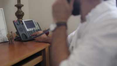 -[phone keypad beeping]
-[line tone ringing] - Make People Better