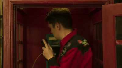[phone line cuts off] - Santa Fake