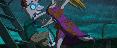 Phone overboard Phone overboard - Rugrats Go Wild