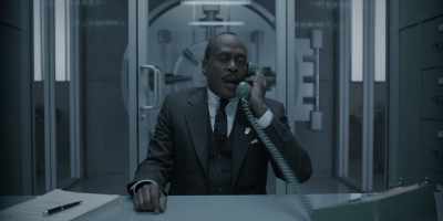 -[phone ringing]
-Oh, excuse me. Poe here. - A Series of Unfortunate Events
