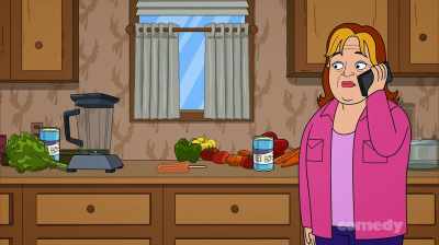 [phone ringing] - Corner Gas Animated